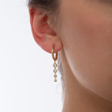 14k Dangling Diamond Drop Earrings  Ferkos Fine Jewelry