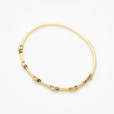 14k Marquise Shape Round Diamond Bangle Bracelet Ferkos Fine Jewelry