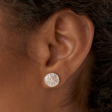 14kBaguette Diamond Needle Cut Statement Earrings Ferkos Fine Jewelry