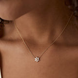 14k Tapered Baguette Diamond Necklace  Ferkos Fine Jewelry