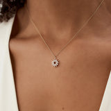 14k Baguette Diamond Star Pendant Necklace Ferkos Fine Jewelry