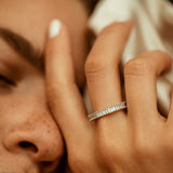 14K Prong Setting Full Eternity Baguette Diamond Ring Ferkos Fine Jewelry