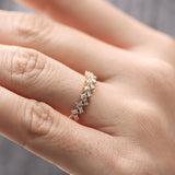 14K Zig Zag Baguette Diamond Ring Ferkos Fine Jewelry