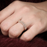 14K Bagguete Diamond Anniversary Ring Ferkos Fine Jewelry