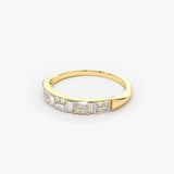 14k Baguette Diamond Stacking Ring Ferkos Fine Jewelry