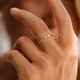 14k Stackable Baguette Diamond Eternity Ring Ferkos Fine Jewelry