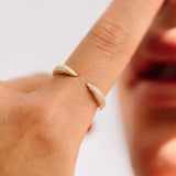 14k Diamond Claw Ring Ferkos Fine Jewelry