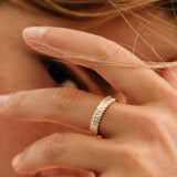 14k Step Baguette Diamond Ring Ferkos Fine Jewelry