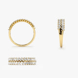 14k Step Baguette Diamond Ring Ferkos Fine Jewelry