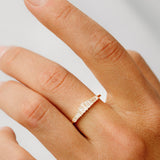 14K Baguette Diamond Tiara Ring Ferkos Fine Jewelry