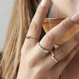 14k Baguette Diamond Bypass Ring Ferkos Fine Jewelry