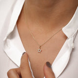 14k Super Star Diamond Layering Necklace Ferkos Fine Jewelry