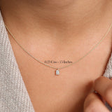 14k Emerald Cut Diamond Solitaire Ferkos Fine Jewelry