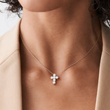14k Large Diamond Cross Ferkos Fine Jewelry