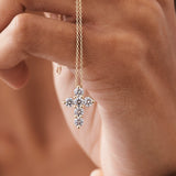 14k Large Diamond Cross Ferkos Fine Jewelry