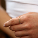 14K Gold Star Shaped Diamond Ring Ferkos Fine Jewelry