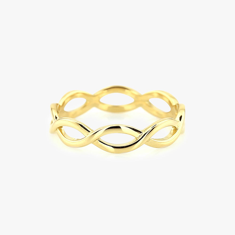14k Gold Infinity Band 14K Gold Ferkos Fine Jewelry