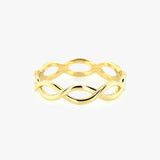 14k Gold Infinity Band 14K Gold Ferkos Fine Jewelry