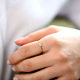 14K Gold Evil Eye Diamond Ring Ferkos Fine Jewelry