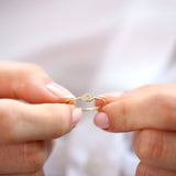 14K Gold Evil Eye Diamond Ring Ferkos Fine Jewelry