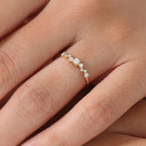 14k Multistone Diamond Cluster Ring Ferkos Fine Jewelry