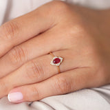 14k Victorian Genuine Ruby Ring Ferkos Fine Jewelry