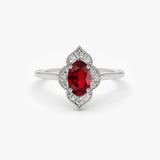 14k Victorian Genuine Ruby Ring Ferkos Fine Jewelry