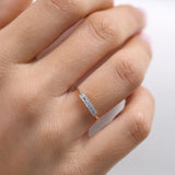 14k Channel Set Baguette Diamond Ring Ferkos Fine Jewelry