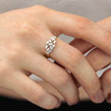 14k Baguette Diamond Cluster Ring Ferkos Fine Jewelry