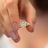 14k Baguette Diamond Cluster Ring Ferkos Fine Jewelry