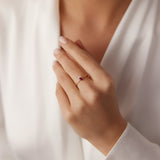 14k Mini Ruby and Diamond Ring Ferkos Fine Jewelry