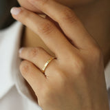 14k Unique Diamond Full Eternity Ring Ferkos Fine Jewelry