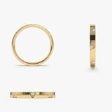 14k Unique Diamond Full Eternity Ring Ferkos Fine Jewelry