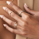 14K Marquise Diamond in Halo Setting Ring Ferkos Fine Jewelry