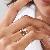 14k Heart-Shaped Diamond Ring Ferkos Fine Jewelry