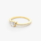 14k Heart-Shaped Diamond Ring Ferkos Fine Jewelry