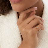 14k Mini Cluster Diamond Ring Ferkos Fine Jewelry