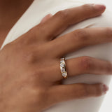 14k Dome Chunky Statement Diamond Ring Ferkos Fine Jewelry