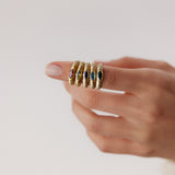 14k Marquise Shape Garnet Beveled Ring Ferkos Fine Jewelry