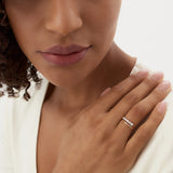 14k Unique Crossover Diamond Statement Ring Ferkos Fine Jewelry