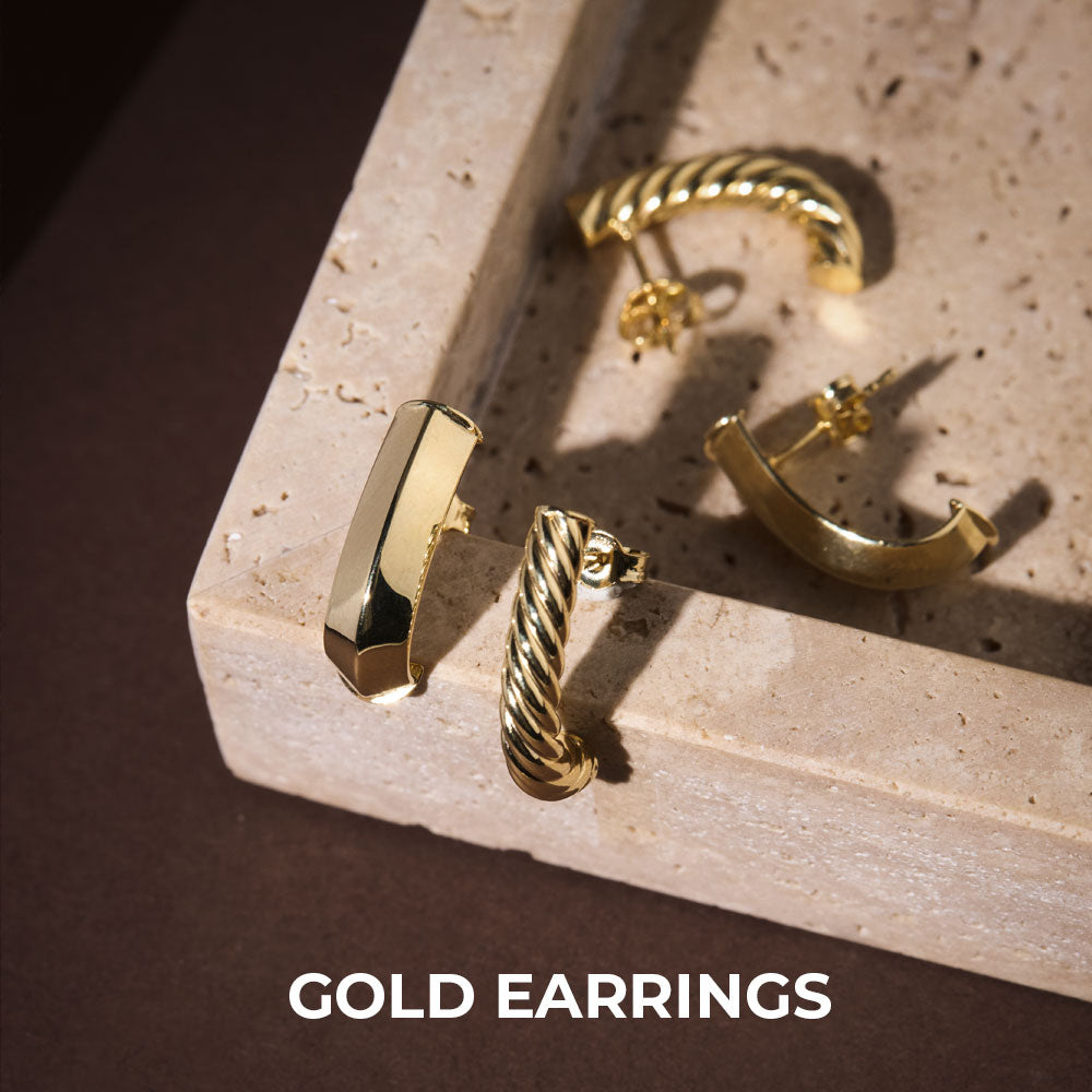 Gold Earrings Collection