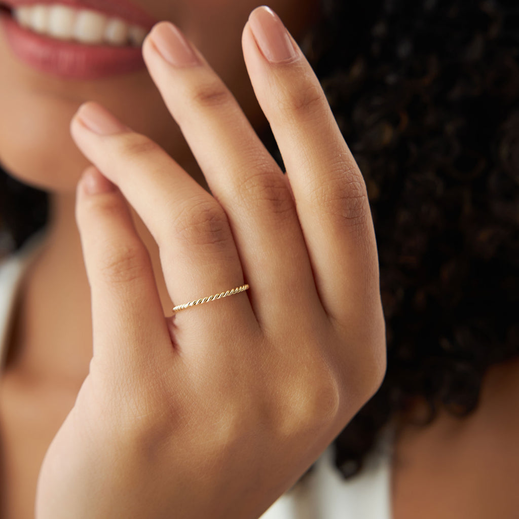 Premium Double Loop Nail Ring – casemetic