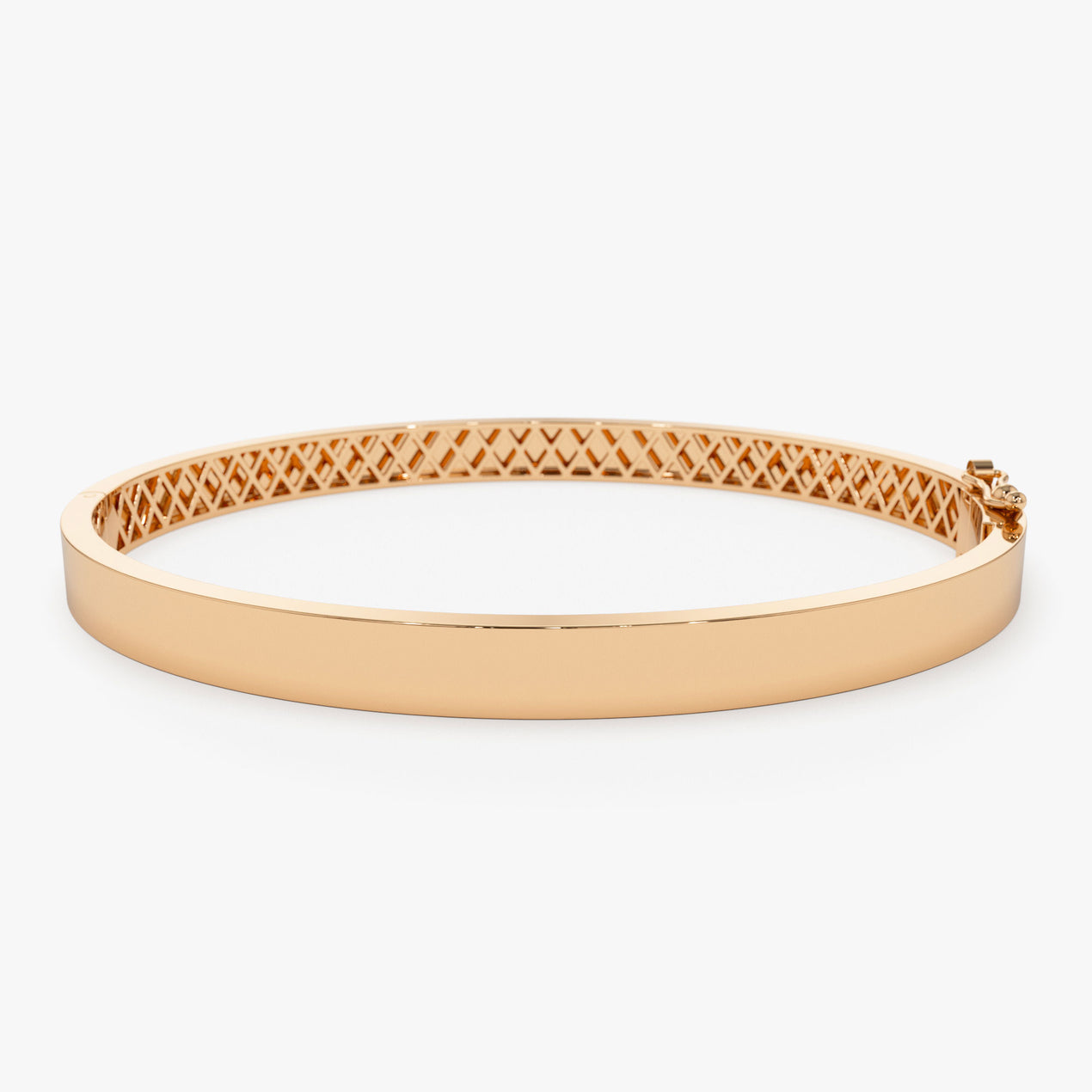 Stackable Gold Bangle