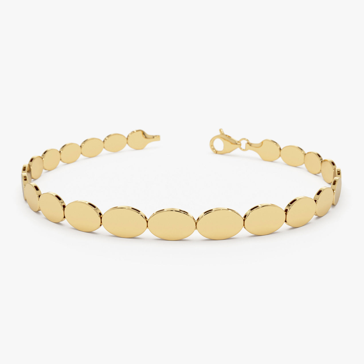 14K Gold Heart Bracelet – FERKOS FJ