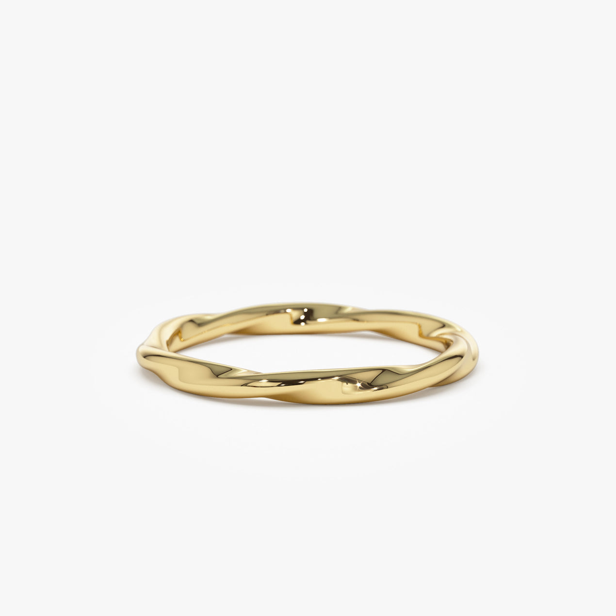 14k Wavy Promise Ring – Ferkos Fine Jewelry