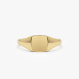 14k Gold Square Signet Ring 14K Gold Ferkos Fine Jewelry