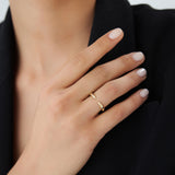 14K Open Claw Cuff Ring For Women  Ferkos Fine Jewelry