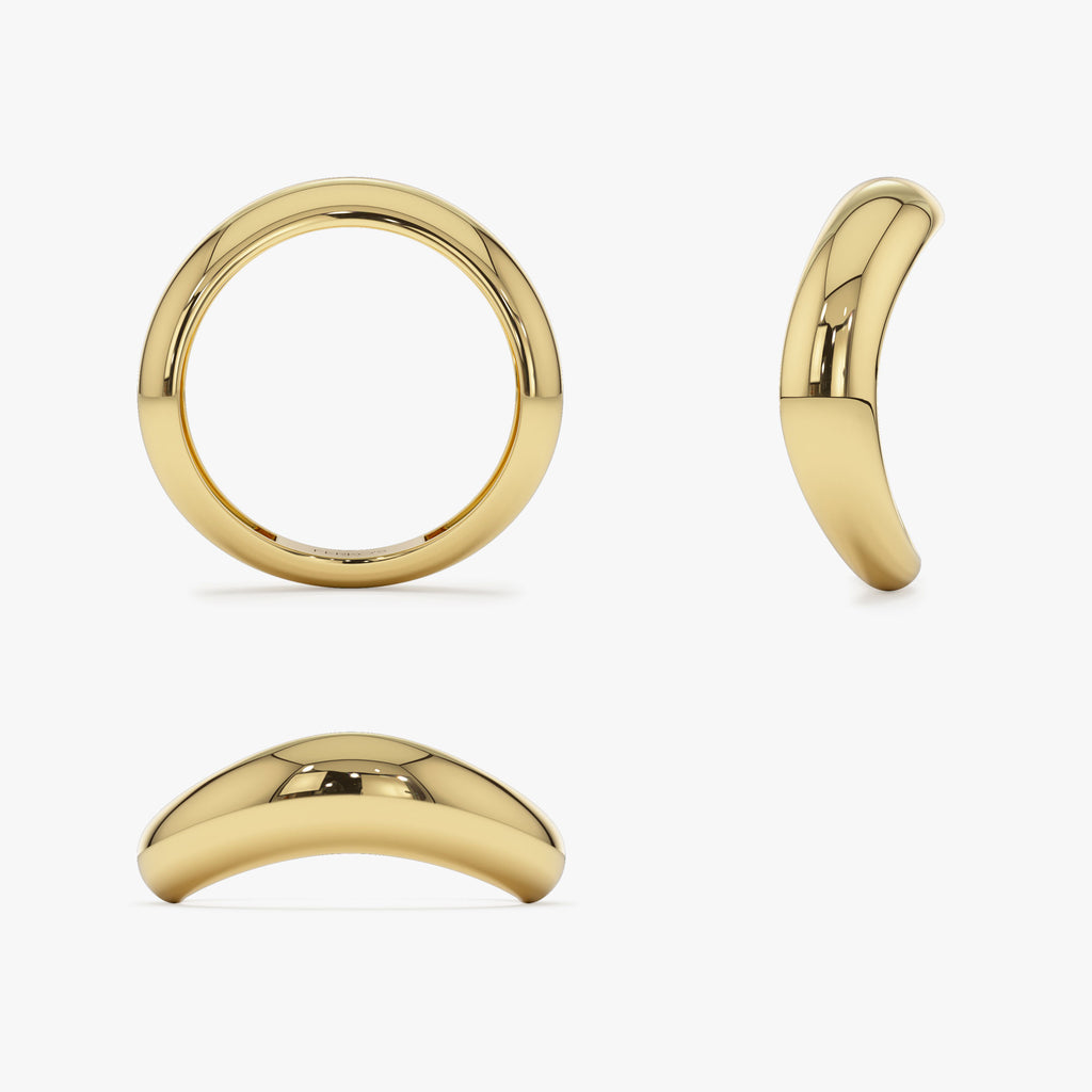 14k Unique Amorphic Shaped Figure Ring – Ferkos Fine Jewelry