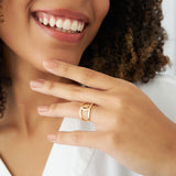 14k Gold Infinity Knot Ring  Ferkos Fine Jewelry
