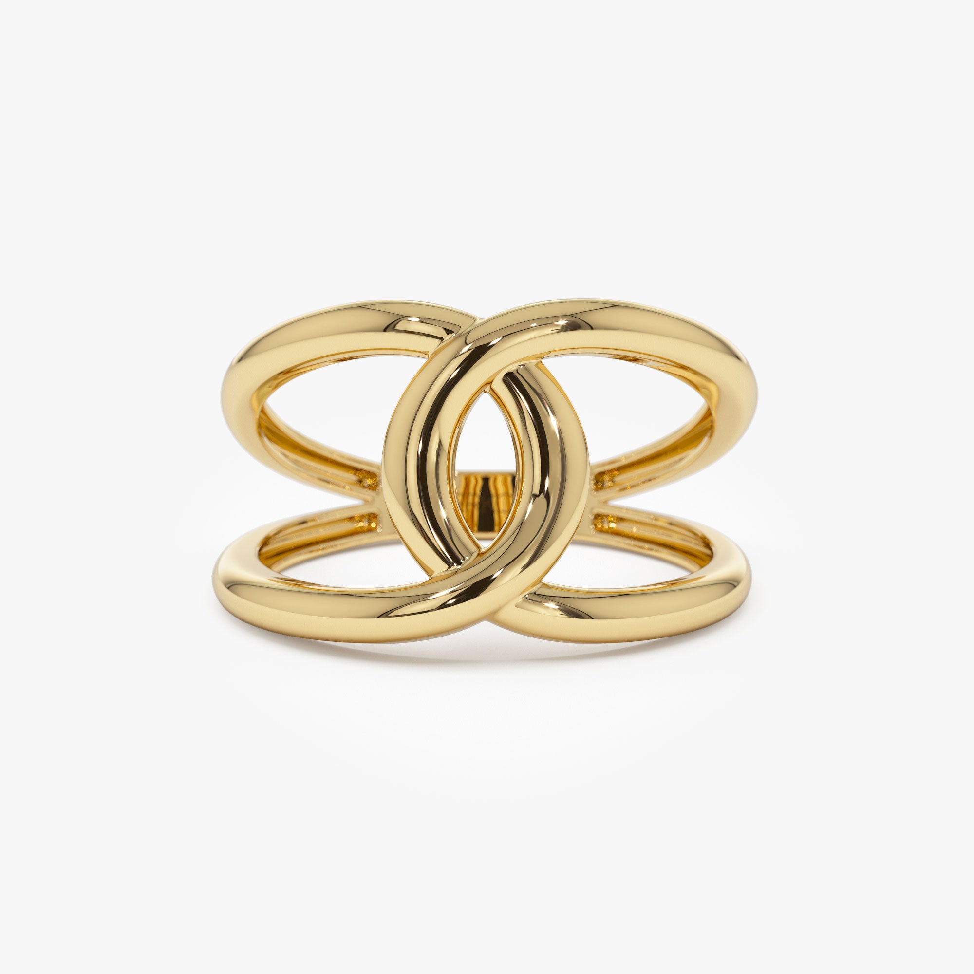 14k Gold Infinity Knot Ring 14K Gold Ferkos Fine Jewelry